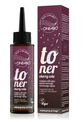 Only Bio Hair In Balance Toner do włosów nadający wibrujący odcień ciemnego wiśniowego napoju - Cherry Cola 100ml