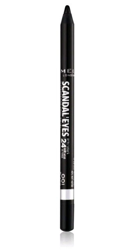 Rimmel Scandaleyes 24HR kredka do oczu 001 Black