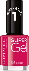 Rimmel Super Gel Lakier do paznokci - 024 Red Ginger 12ml