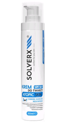 SOLVERX Atopic Skin Krem do skóry atopowej z filtrem SPF50+ 50ml