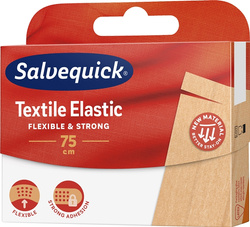 Salvequick Textile Elastic Plaster elastyczny do cięcia - 75cm