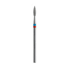 Staleks Pro Expert Frez diamentowy - duo płomyk niebiesko-czerwony 21mm/8 FA11RB021/8
