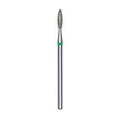 Staleks Pro Expert Frez diamentowy - płomień zielony 2.1/8mm FA10G021/8
