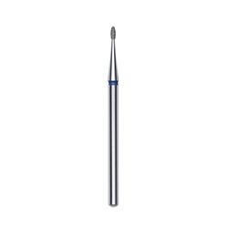 Staleks Pro Expert Frez diamentowy - zaokrąglona oliwka niebieski 1.2/3mm FA50B012/3