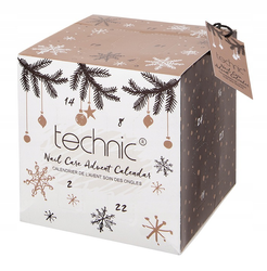 Technic Nail Care Advent Kalendarz adwentowy z lakierami do paznokci i akcesoriami