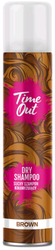 Time Out Suchy szampon do włosów BROWN 200ml