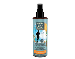 Venita Bio Natural Care Men 24h Sport Refreshing Odświeżający dezodorant do ciała i stóp dla mężczyzn 100% naturalny - Ałun 100ml