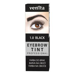 Venita Eyebrow Tint Henna w proszku do brwi i rzęs - 1.0 Czarna