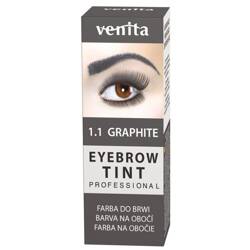 Venita Eyebrow Tint Henna w proszku do brwi i rzęs - 1.1 Grafit