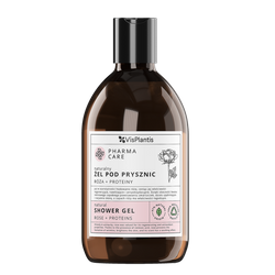 Vis Plantis Pharma Care Naturalny żel pod prysznic - Róża+Proteiny 500ml