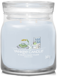 Yankee Candle Świeca zapachowa Świeca średnia A Calm & Quiet Place 368g